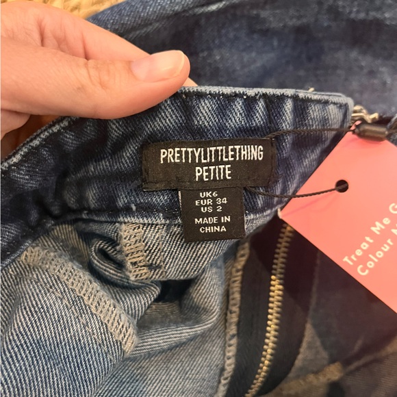 NWT!! Strapless Denim Dress - Picture 3 of 3